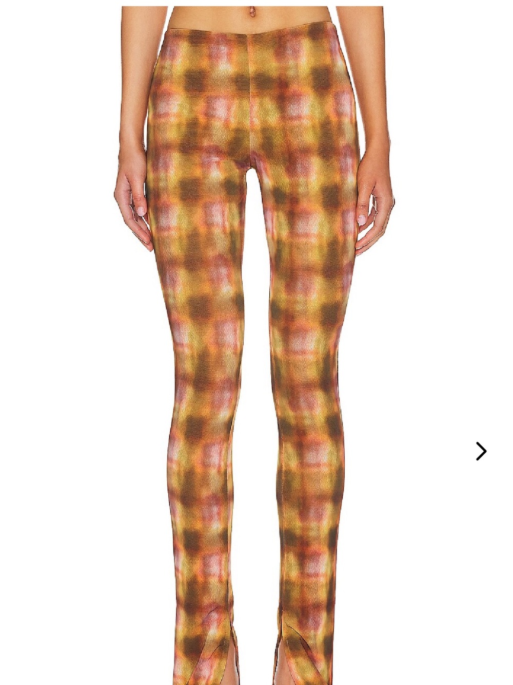 Lovers and Friends Mel Pant Brown Plaid